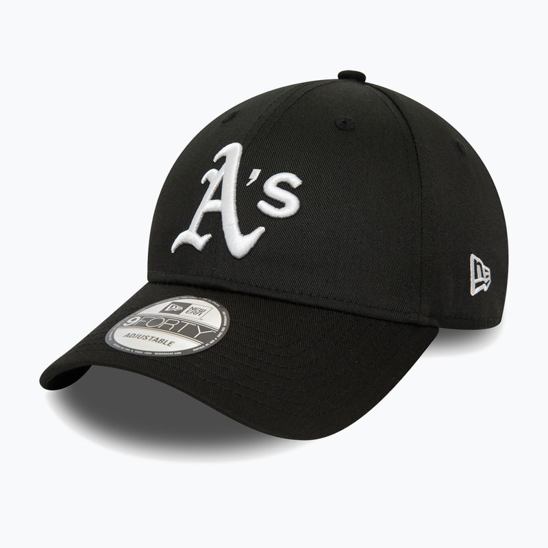 Czapka z daszkiem męska New Era Patch 9Forty Oakland Athletics black 2