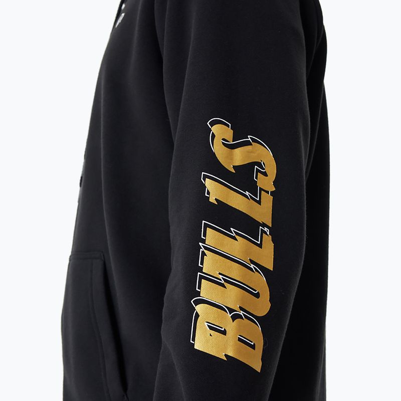 Bluza męska New Era Team Script FZ Hoody Chicago Bulls black 7