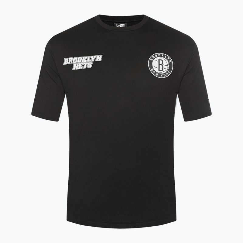 Koszulka męska New Era NBA Large Graphic BP OS Tee Brooklyn Nets black 7