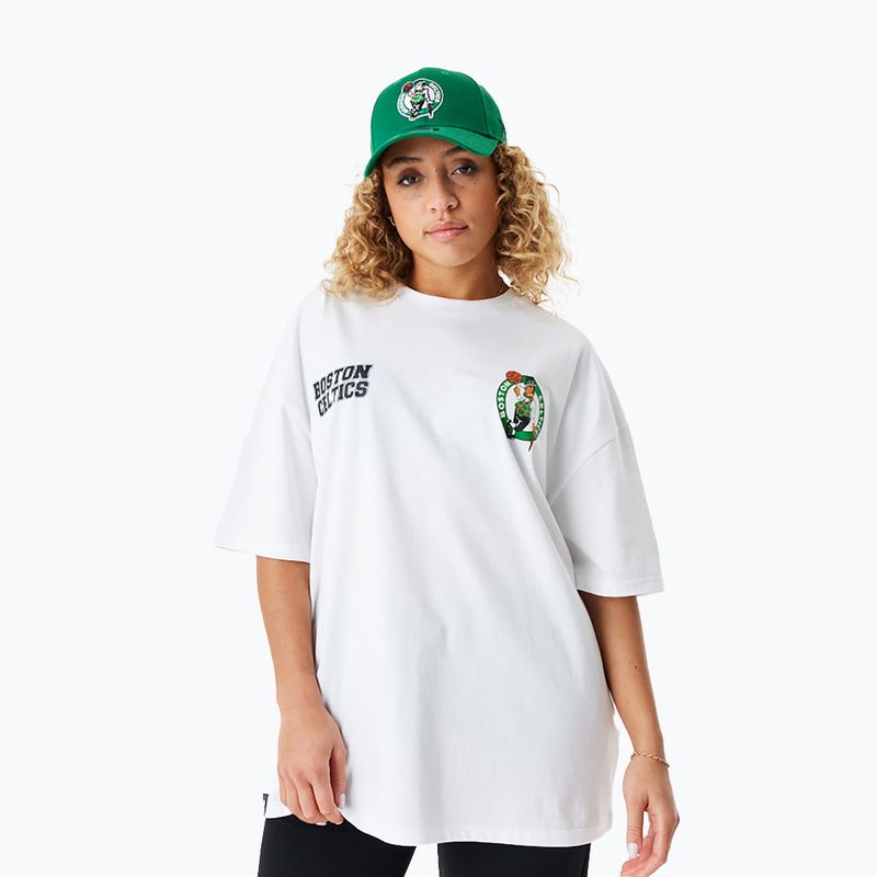 Koszulka męska New Era NBA Large Graphic BP OS Tee Boston Celtics white 2