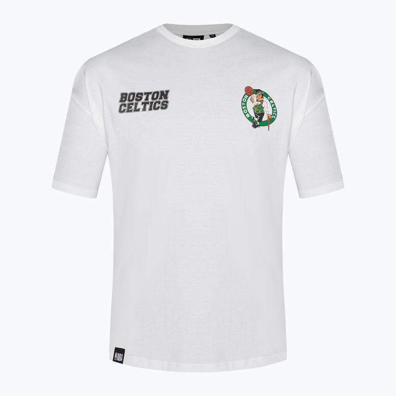 Koszulka męska New Era NBA Large Graphic BP OS Tee Boston Celtics white 8