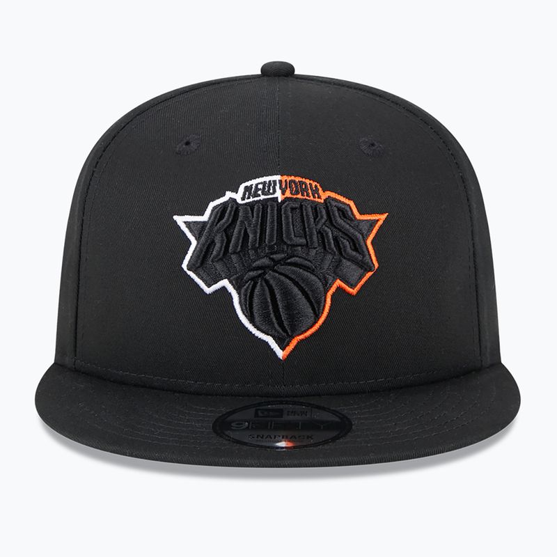Czapka z daszkiem New Era Split Logo 9Fifty New York Knicks black 3