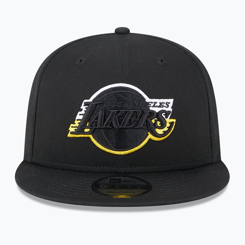Czapka z daszkiem New Era Split Logo 9Fifty Los Angeles Lakers black 3