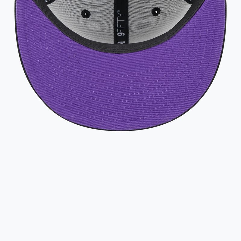 Czapka z daszkiem New Era Split Logo 9Fifty Los Angeles Lakers black 5