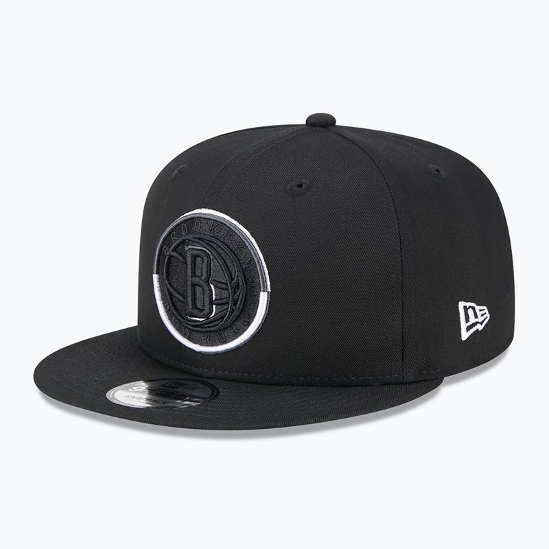Czapka z daszkiem New Era Split Logo 9Fifty Brooklyn Nets black 2