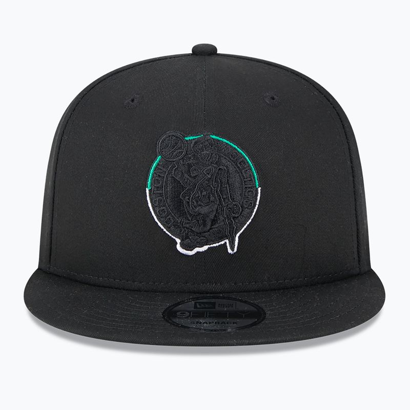 Czapka z daszkiem New Era Split Logo 9Fifty Boston Celtics black 3