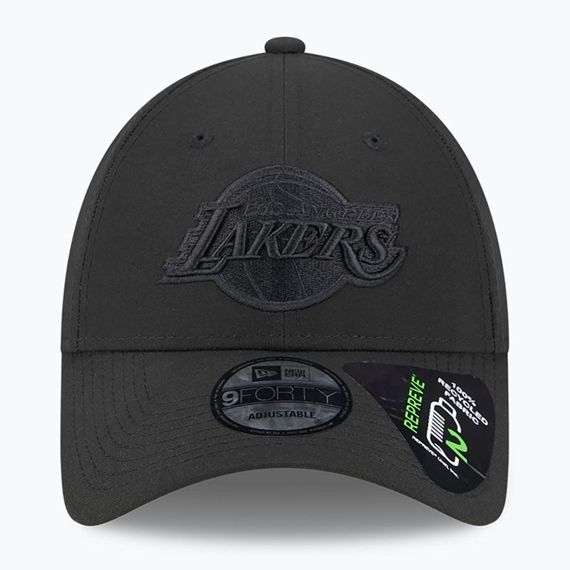 Czapka z daszkiem New Era Repreve Outline 9Forty Los Angeles Lakers black 3