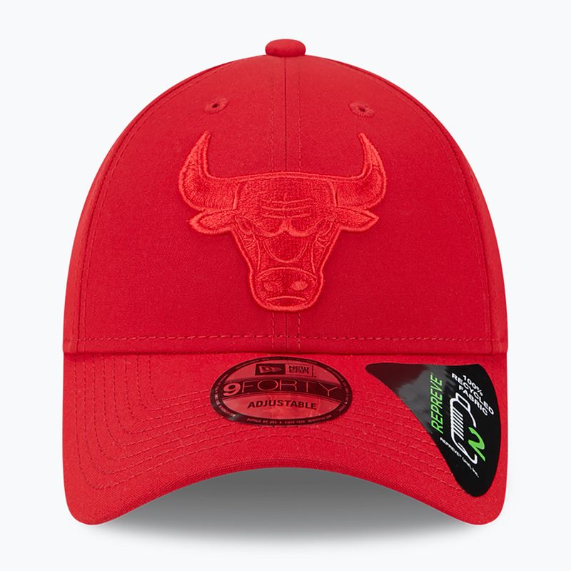 Czapka z daszkiem New Era Repreve Outline 9Forty Chicago Bulls Scasca red 3
