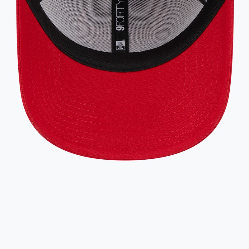 Czapka z daszkiem New Era Repreve Outline 9Forty Chicago Bulls Scasca red 5