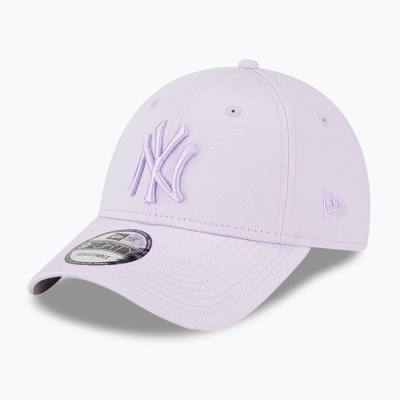 Czapka z daszkiem damska New Era League Essential 9Forty New York Yankees pastel purple 2