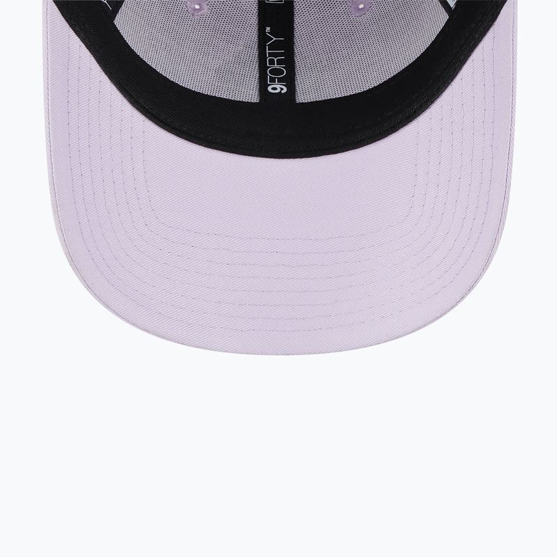 Czapka z daszkiem damska New Era League Essential 9Forty New York Yankees pastel purple 5