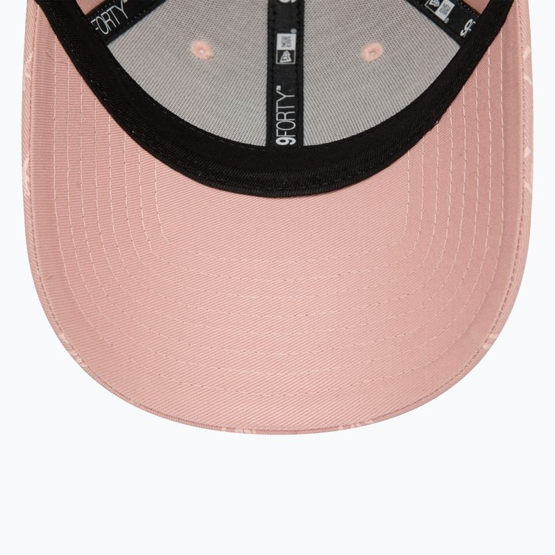 Czapka z daszkiem damska New Era Monogram 9Forty New York Yankees pastel pink 5