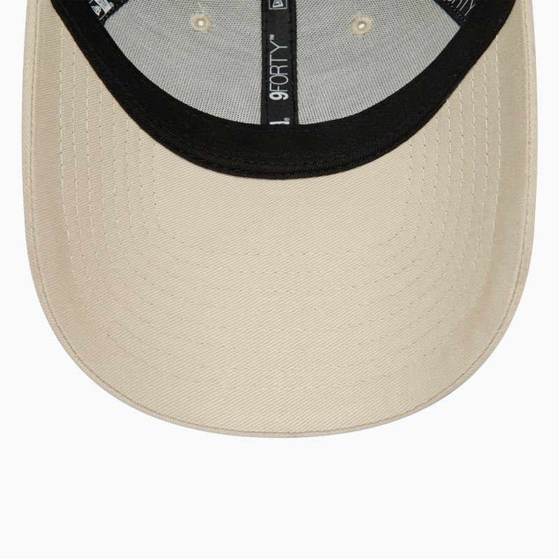 Czapka z daszkiem damska New Era Flower 9Forty New York Yankees light beige 5