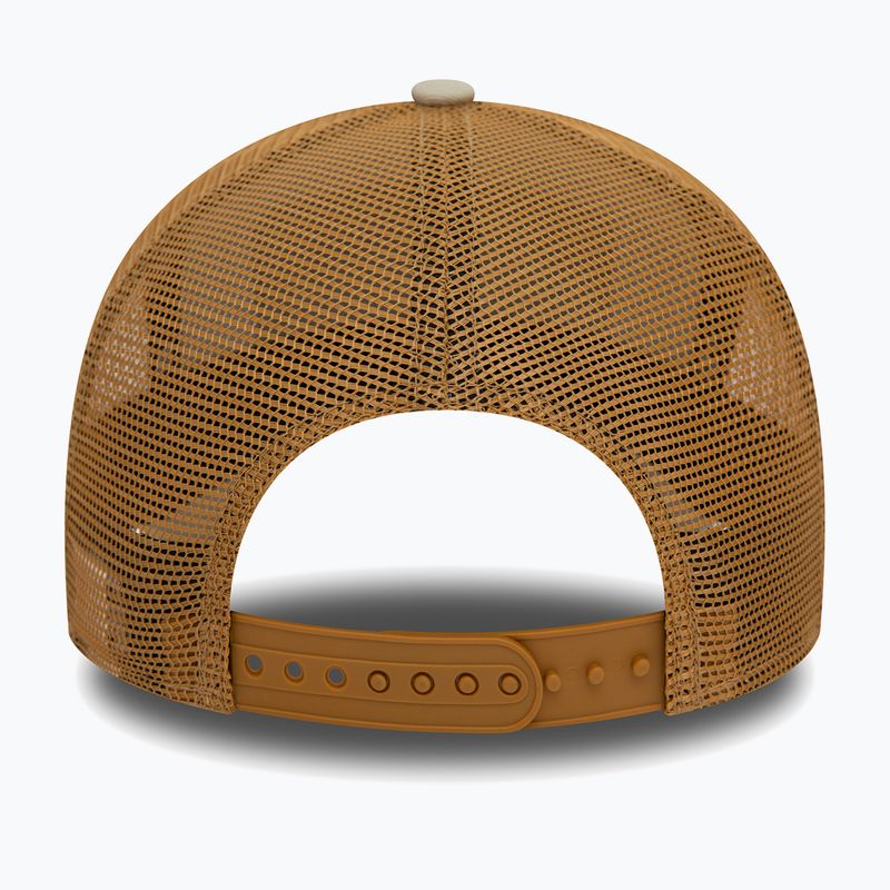 Czapka z daszkiem męska New Era Patch Trucker light beige 4