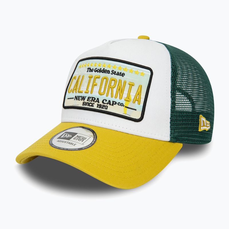 Czapka z daszkiem męska New Era Patch Trucker yellow