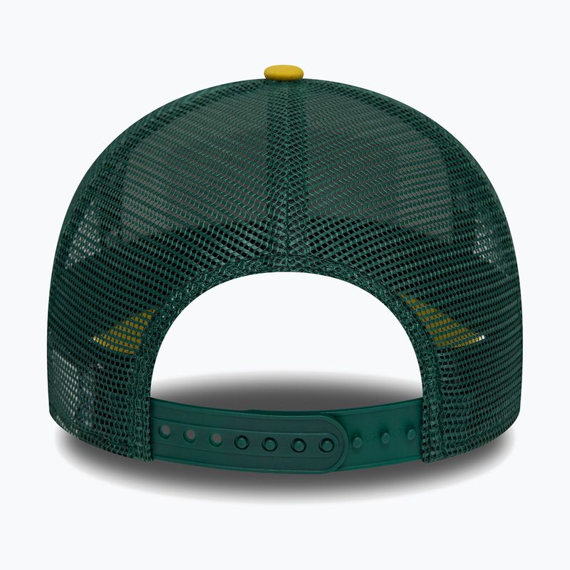 Czapka z daszkiem męska New Era Patch Trucker yellow 4