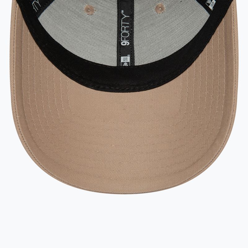 Czapka z daszkiem męska New Era Flawless 9Forty New York Yankees pastel brown 5