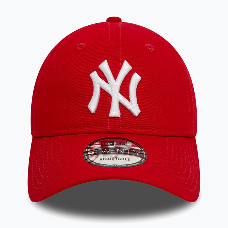 Czapka z daszkiem New Era League Essential 9Twenty New York Yankees red 3