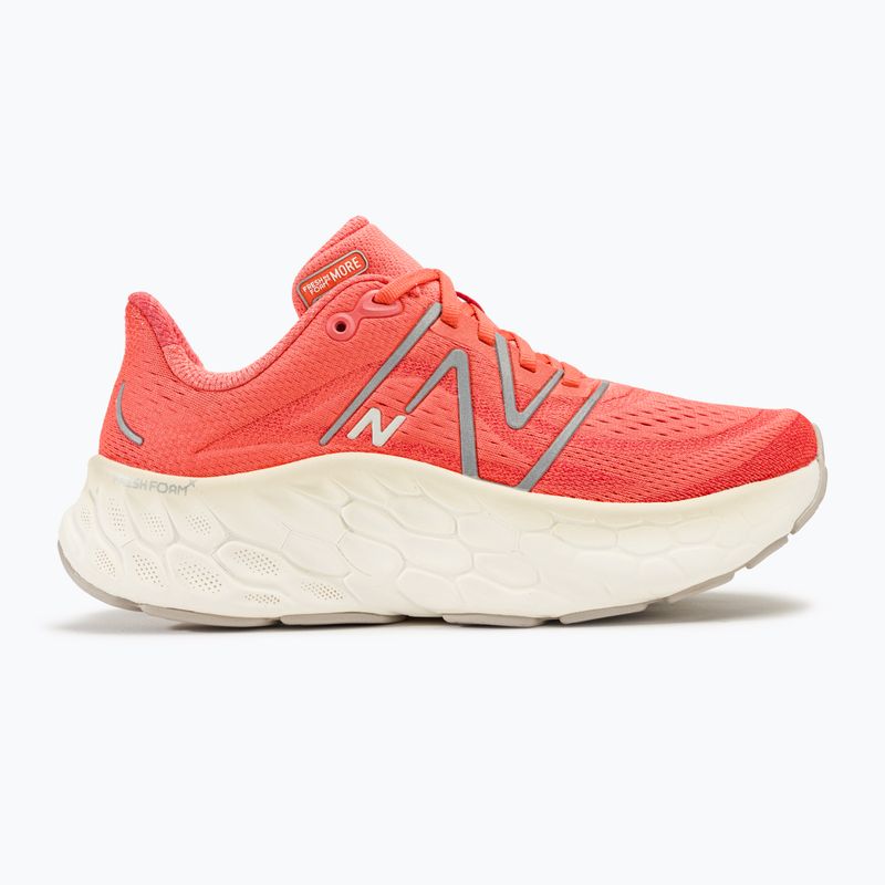 Buty do biegania damskie New Balance Fresh Foam X More v4 gulf red 2