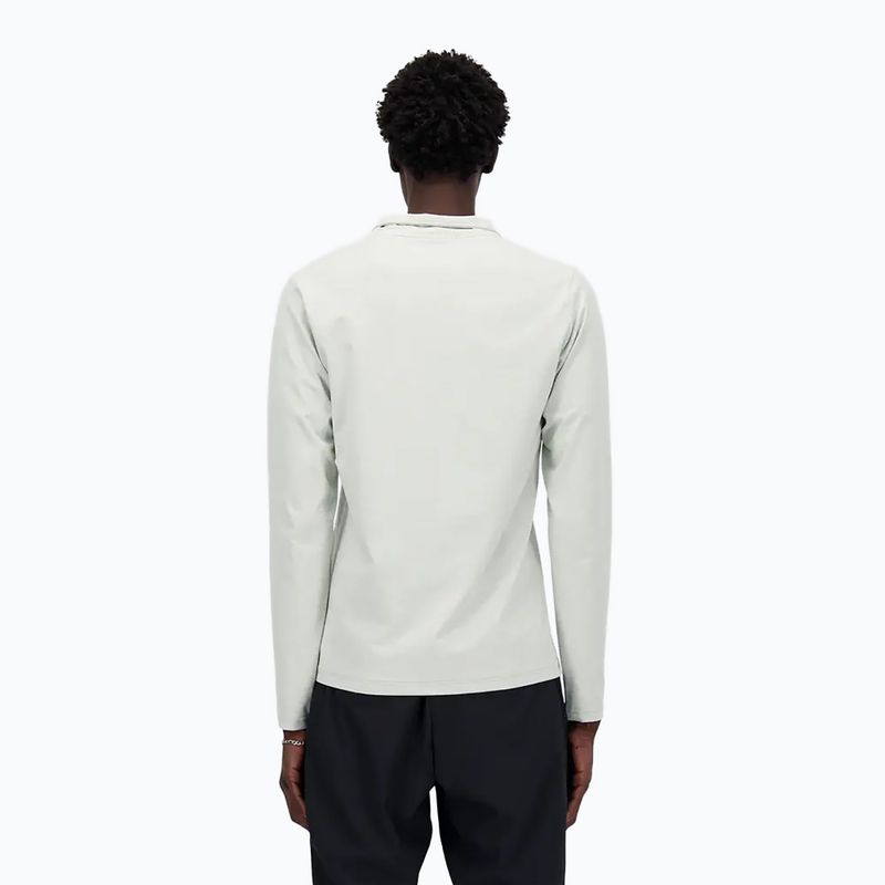 Bluza do biegania męska New Balance Space Dye 1/4 Zip grey 3