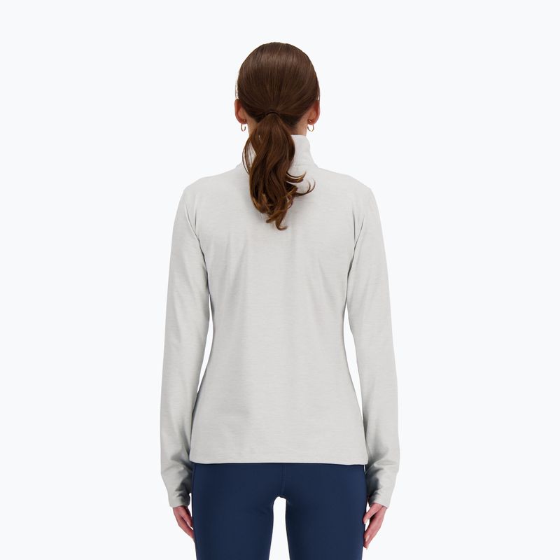 Bluza do biegania damska New Balance Sport Essentials Space Dye ashheath 2