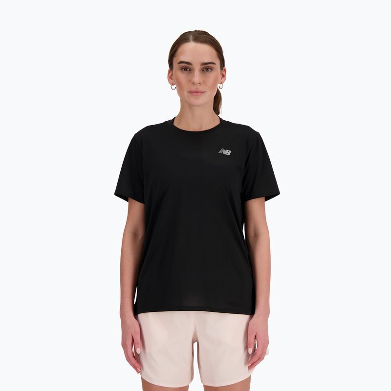 Koszulka do biegania damska New Balance Essentials SS black