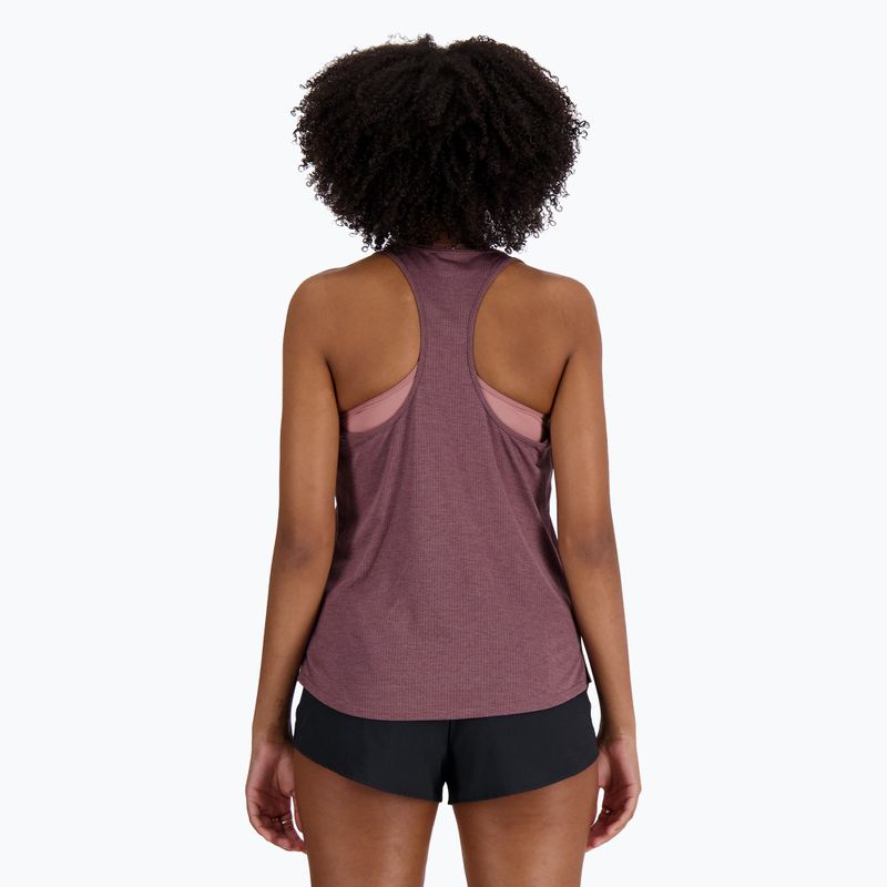 Tank top damski New Balance Athletics Tank Top licorice heather 3