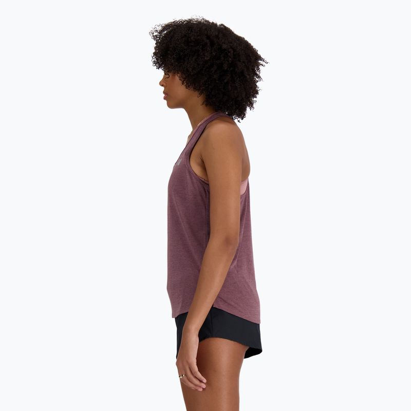 Koszulka damska New Balance Athletics Tank licorice heather 4
