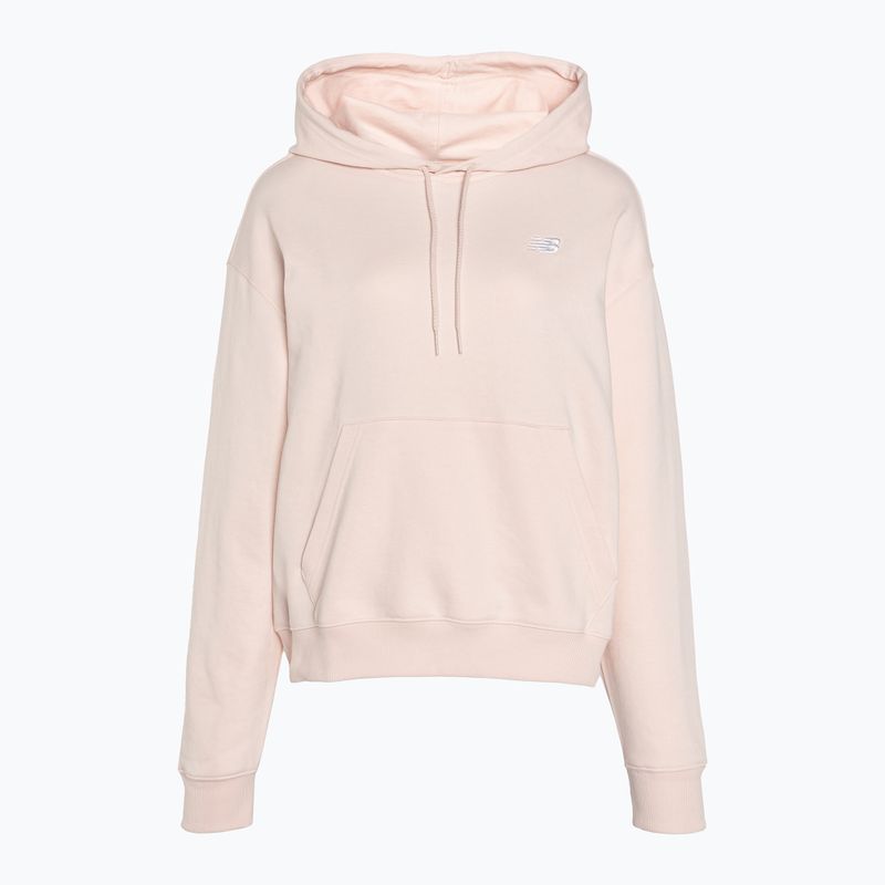 Bluza damska New Balance French Terry Small Logo Hoodie quartzpi 5