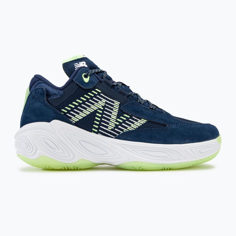 Buty do koszykówki New Balance Fresh Foam BB v2 navy/lime 2