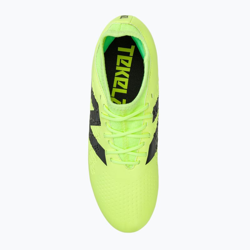 Buty piłkarskie męskie New Balance Tekela Magique V4+ FG bleached lime glo 5