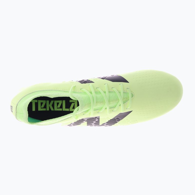 Buty piłkarskie męskie New Balance Tekela Magique V4+ FG bleached lime glo 10