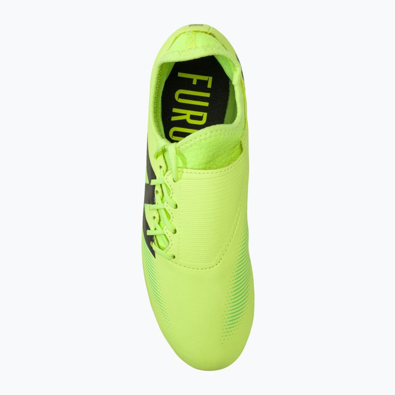 Buty piłkarskie męskie New Balance Furon Dispatch V7+ FG bleached lime glo 5