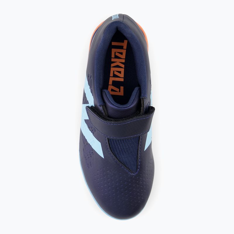 Buty piłkarskie dziecięce New Balance Tekela Magique V4+ TF nb navy 4