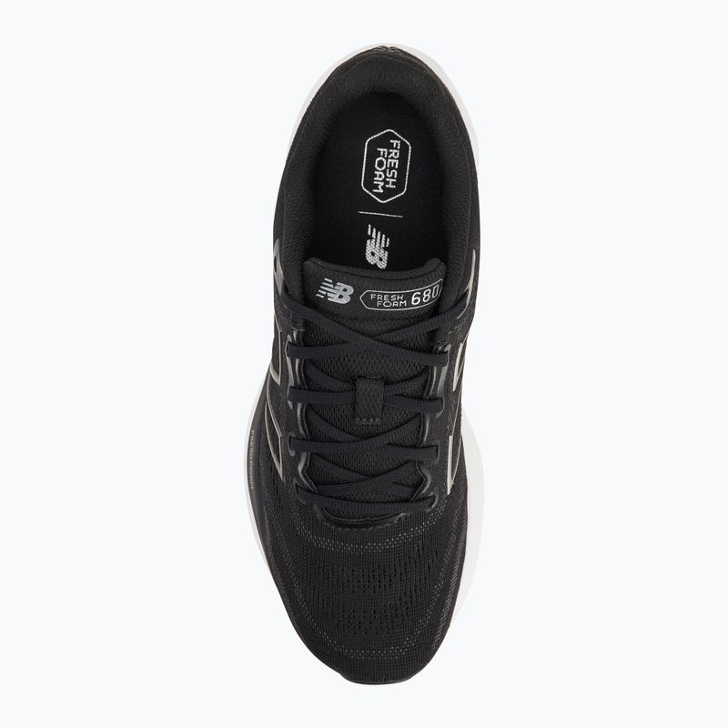 Buty do biegania męskie New Balance Fresh Foam 680 v8 black/white 5