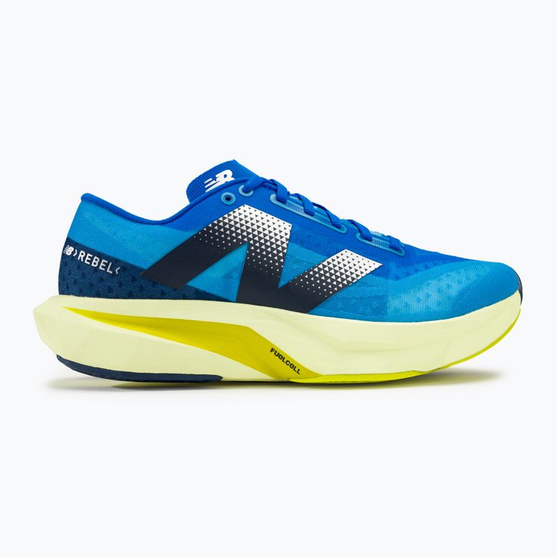 Buty do biegania męskie New Balance FuelCell Rebel v4 blue oasis 2