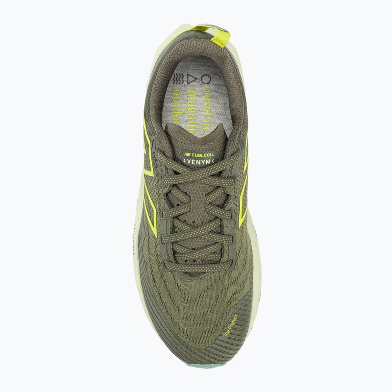 Buty do biegania męskie New Balance FuelCell Venym dark olivine 5