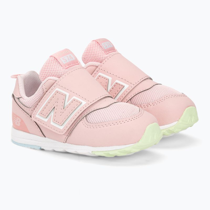 Buty dziecięce New Balance 574's V2 shell pink 4