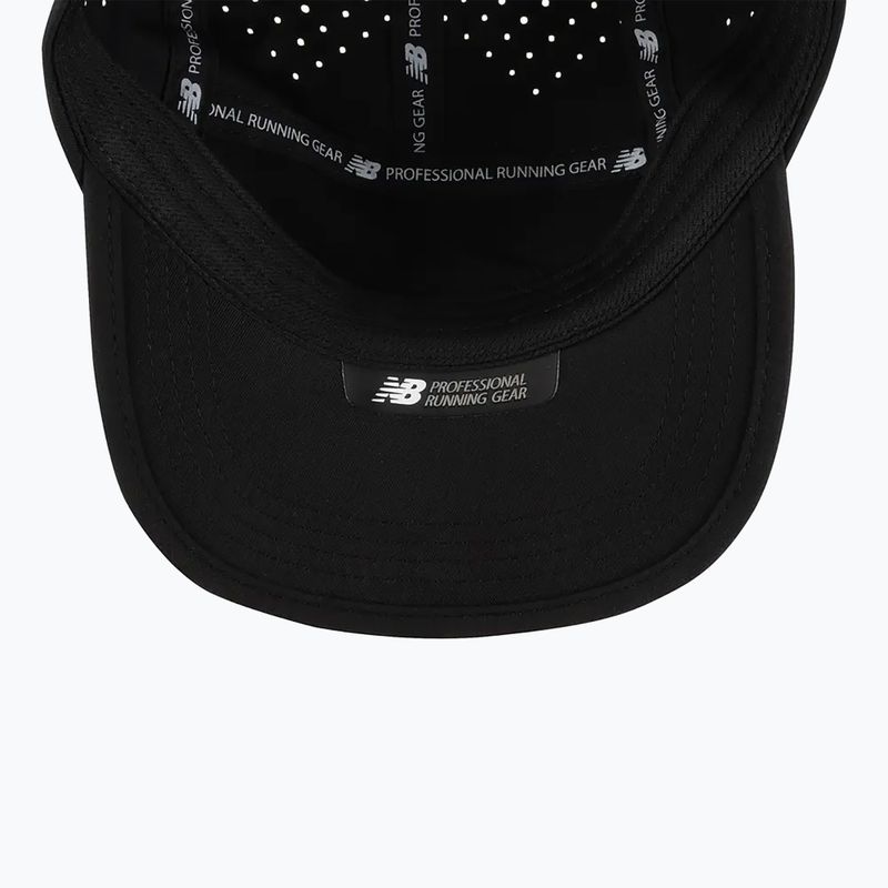 Czapka z daszkiem New Balance 5 Panel Pro Run black 4