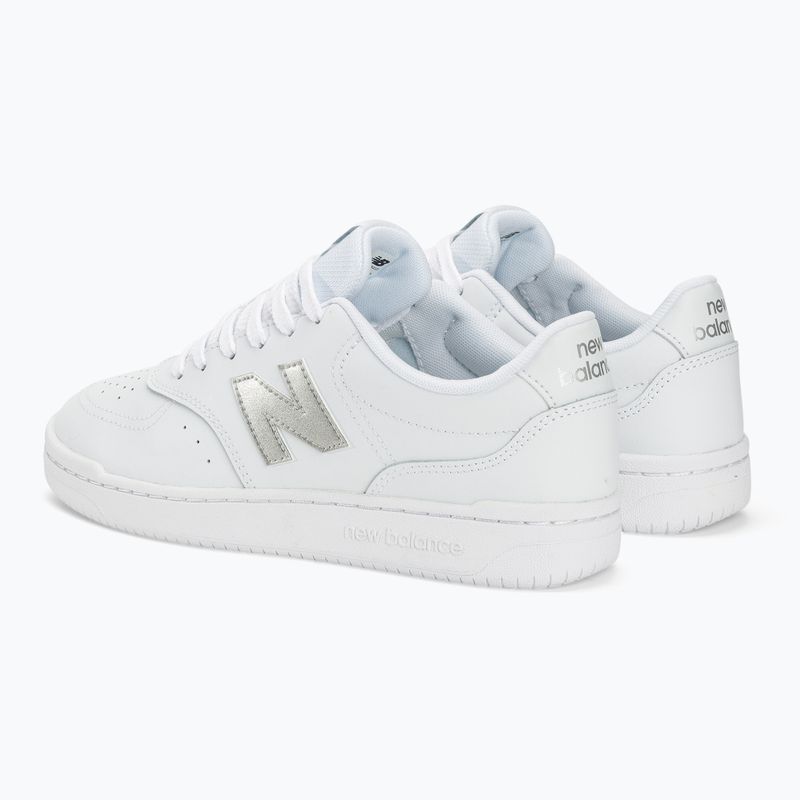 Buty damskie New Balance BBW80 white/silver 4