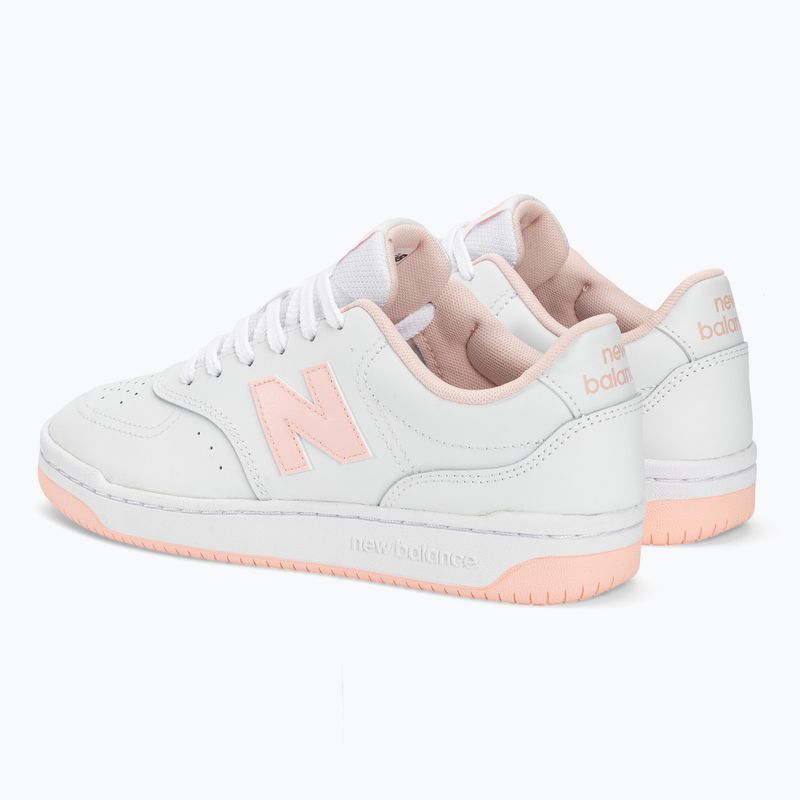 Buty damskie New Balance BBW80 white/pink 4