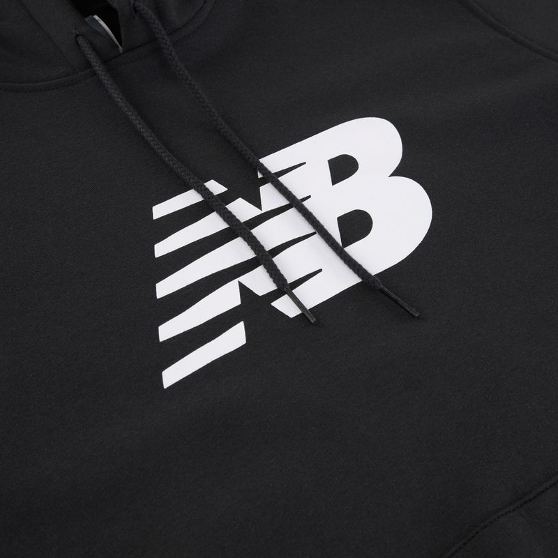 Bluza męska New Balance Core Brushed Hoodie black 5
