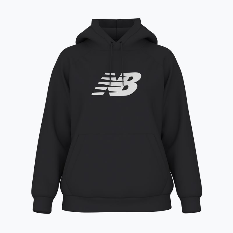 Bluza damska New Balance Fleece Hoodie black