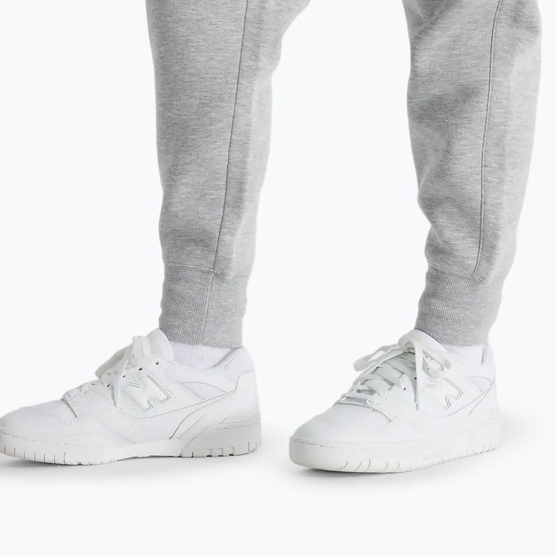 Spodnie damskie New Balance Fleece Jogger athletic grey 5