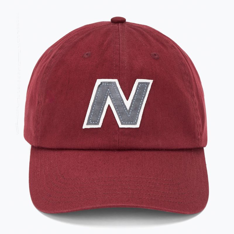 Czapka z daszkiem New Balance V990 Block N Curved Brim mercury red 2