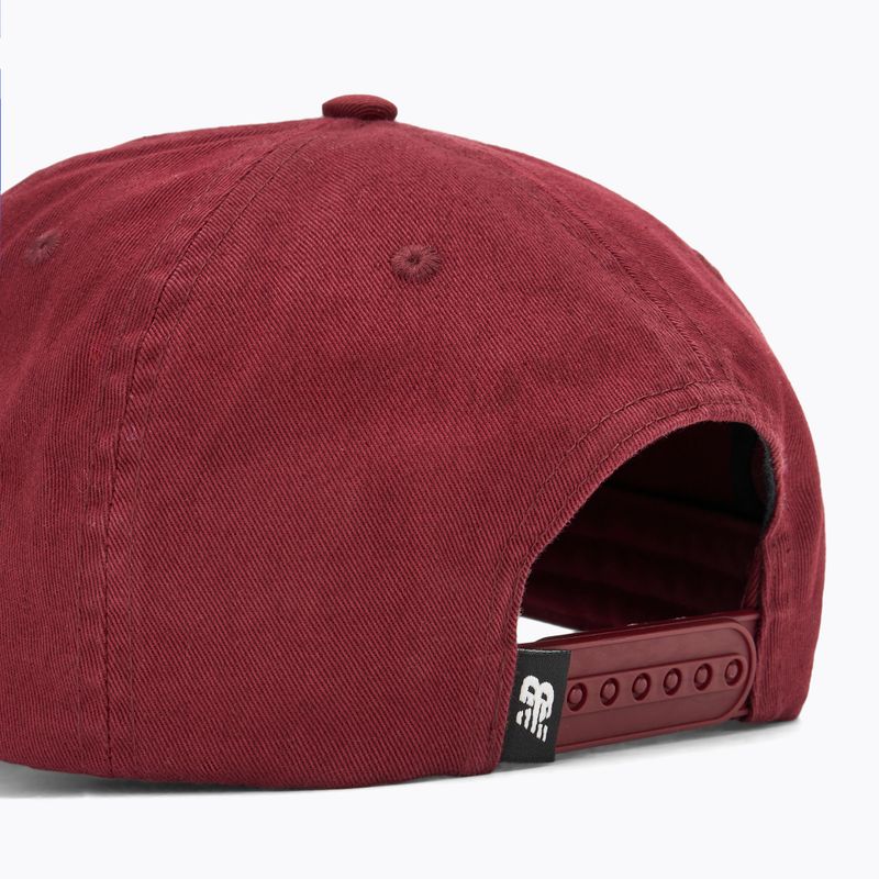 Czapka z daszkiem New Balance V990 Block N Curved Brim mercury red 4