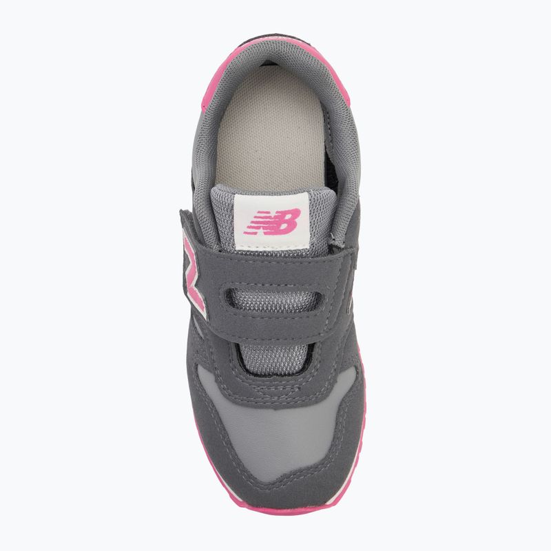 Buty dziecięce New Balance 373's V2 grey/pink 5
