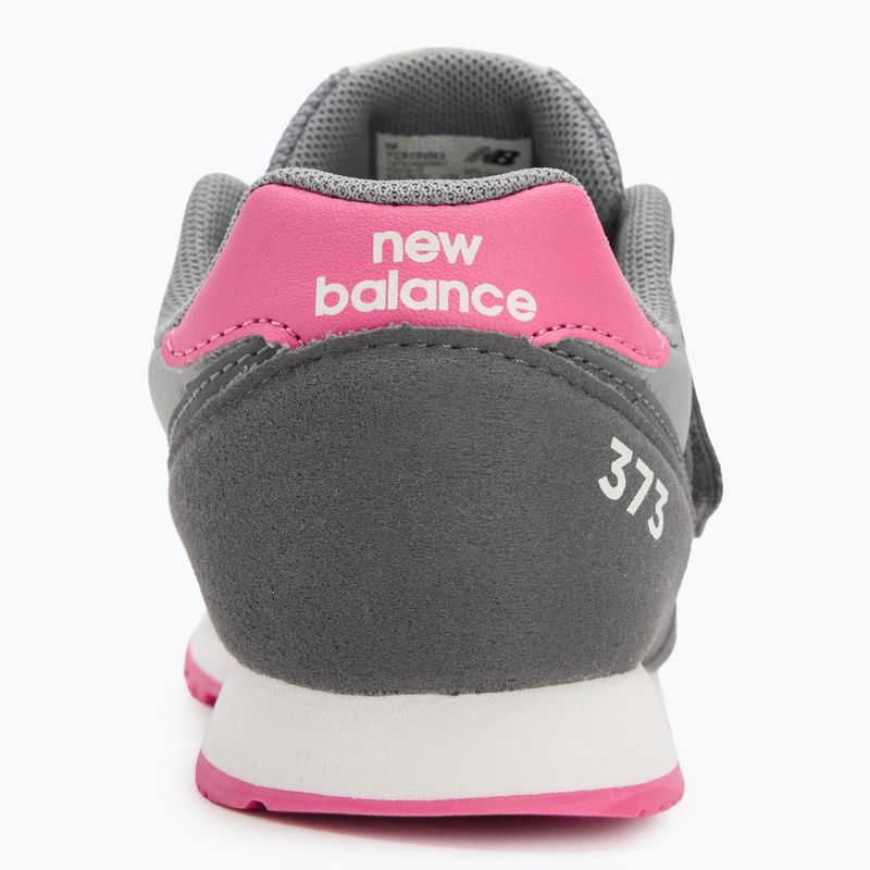 Buty dziecięce New Balance 373's V2 grey/pink 6