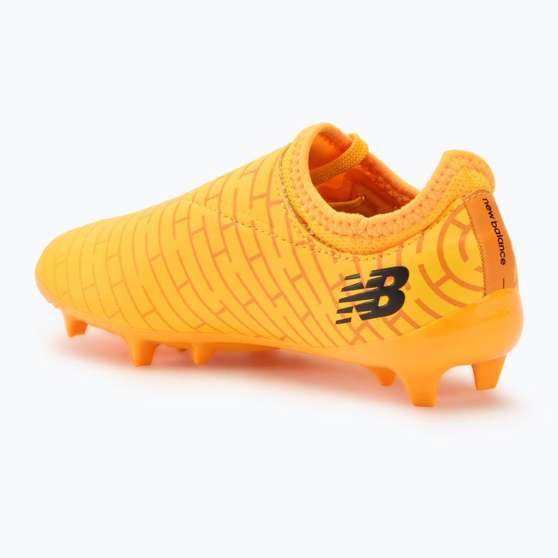 Buty piłkarskie dziecięce New Balance Furon Dispatch V7+ FG orange 3