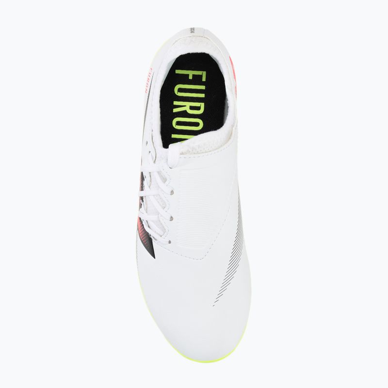 Buty piłkarskie dziecięce New Balance Furon Dispatch V7+ FG white 5